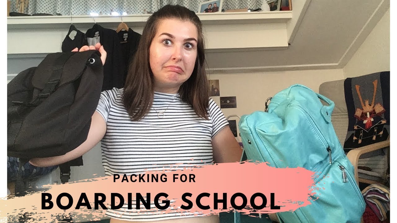 boarding school packing 👝🇬🇧 YouTube
