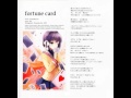 Miniature de la vidéo de la chanson Fortune Card
