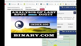 Analysis of the last spot digit Binary.com