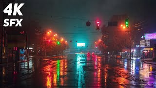 Relaxing Rain at a Quiet Intersection! - Live Wallpaper - 2 Hours Screensaver for Wallpaper Engine
