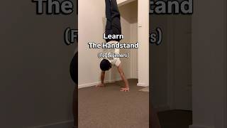 Beginner Handstand Tutorial (5 Steps) 💯 #calisthenics #tutorial #motivation #beginner