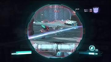 Transformers Fall of Cybertron Multiplayer Gameplay ||| Sniping?! [HD]