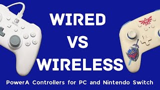 Is Wired Better than Wireless? (PowerA Controllers)