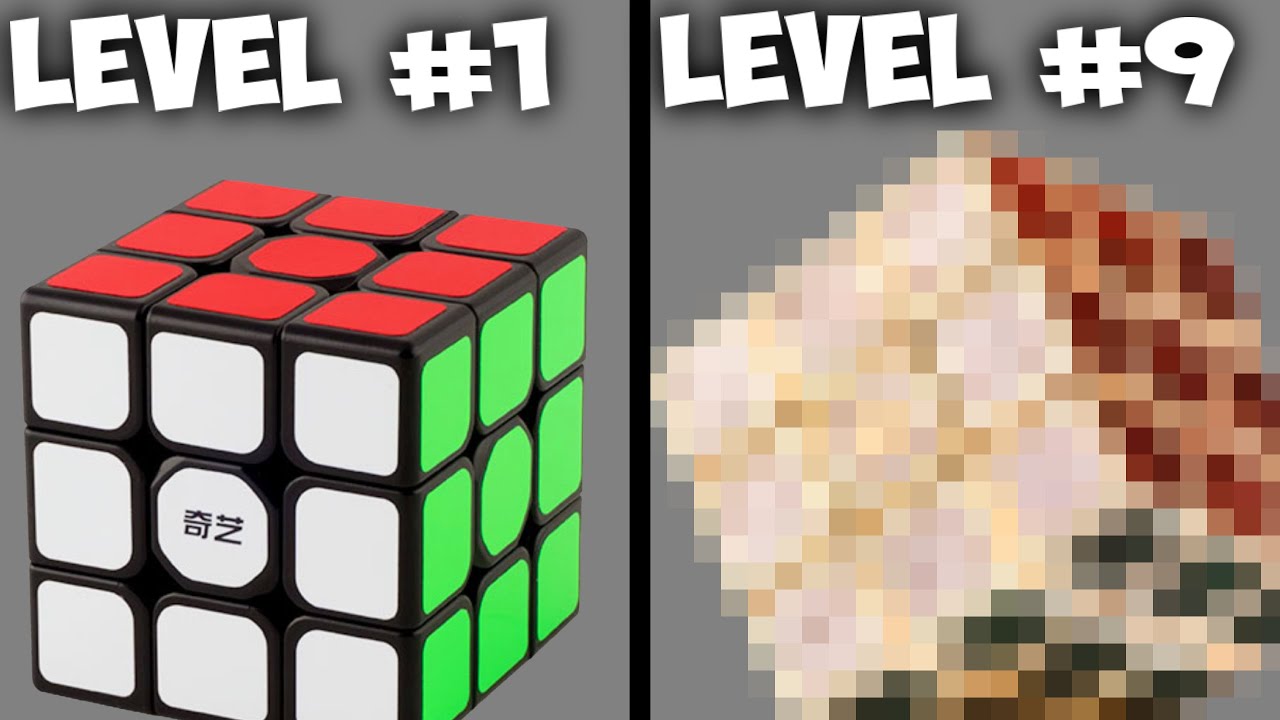SPEED CUBES Level 1 to 10 - YouTube