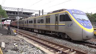 2173次與2224次區間車在大林車站交會 20210428