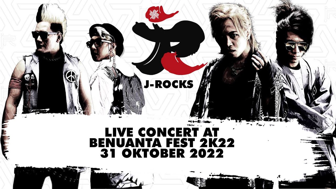 FULL KONSER J-ROCKS Live at Benuanta Fest 2K22 (BEST AUDIO REMASTERED)