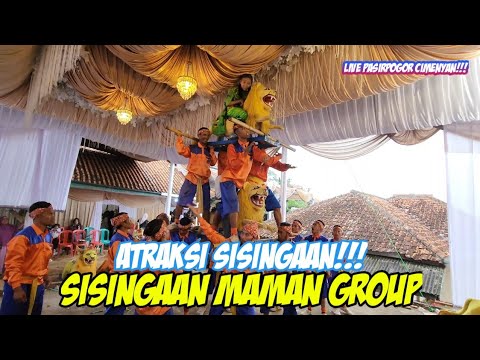 AKSI TERBARU MANTUY!! AKTRASI SISINGAAN SUBANG || Singa Depok || Sadulur Grup Live Buni Asih Lembang