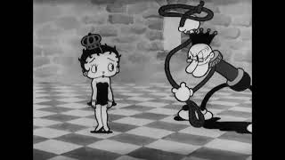Betty Boop Classic B&W Cartoon - Chess Nuts 1932