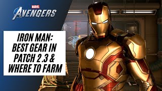 BEST IRON MAN GEAR IN PATCH 2.3 & WHERE TO FARM IT | Marvel's Avengers screenshot 2