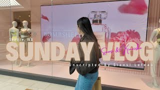 Sunday in our life|Church|Shopping|Eating at our favorite noddle spot+Mochi donuts for desert!
