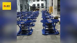 Static Lift Tables,manual lift tables,spring actuated pallet leveller,dock lifts produced by NU-LIFT