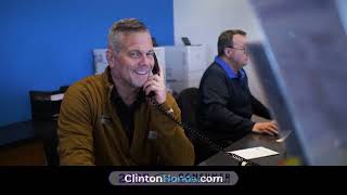 Clinton Honda - 2025 Honda Dealer of the Year.