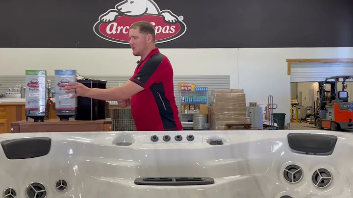 Arctic Spas Custom Series Preparation - How to fill your tub and install filters