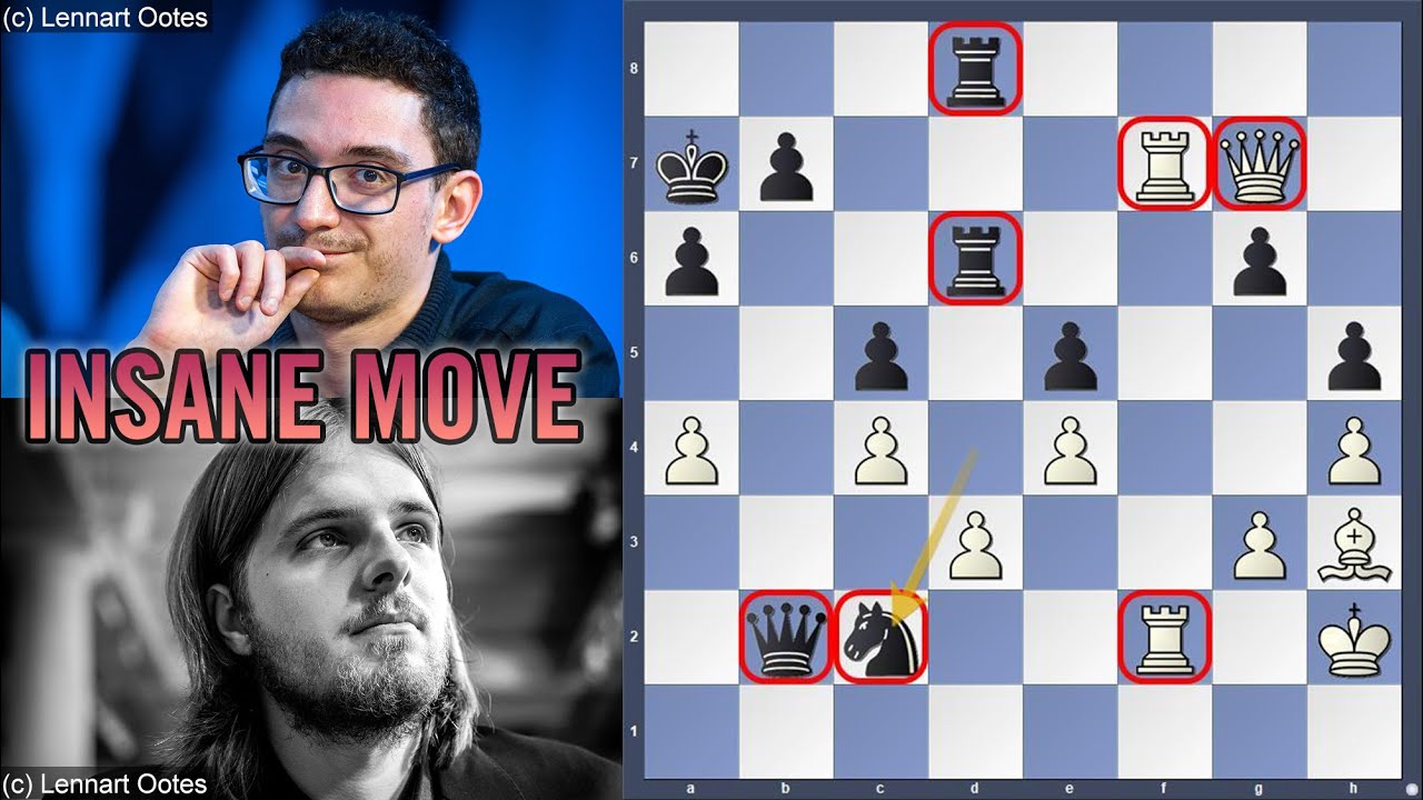 BEST Move of the Year | Rapport vs Caruana | Grand Chess Tour Paris 2021