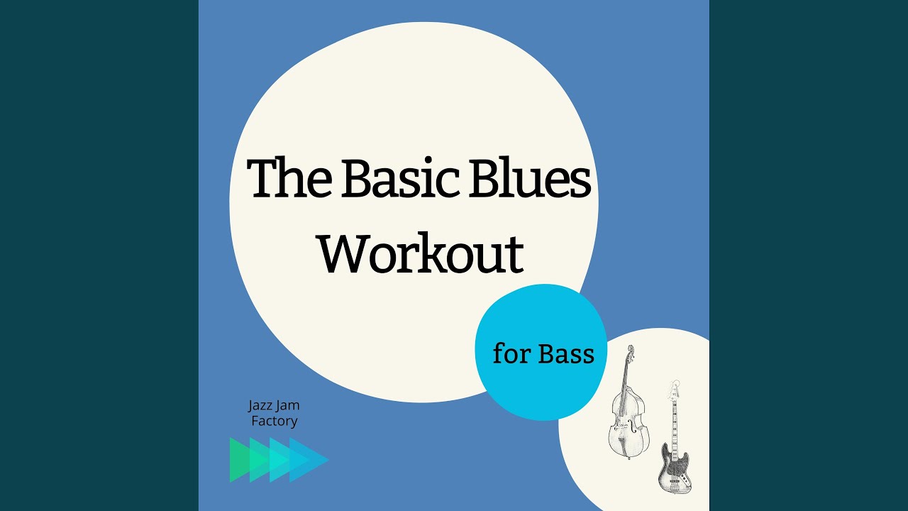 E 70bpm Basic Blues Backing Track for Bass Guitar & Upright Bass YouTube