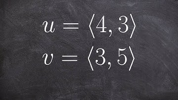 How to find the angle between two vectors