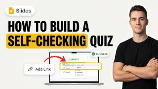 Teacher Hack: Build a Self-Checking Quiz in Minutes (Google Slides)