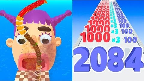 Sandwich Runner VS Number Master - All Levels SpeedRun Gameplay Android iOS Ep1