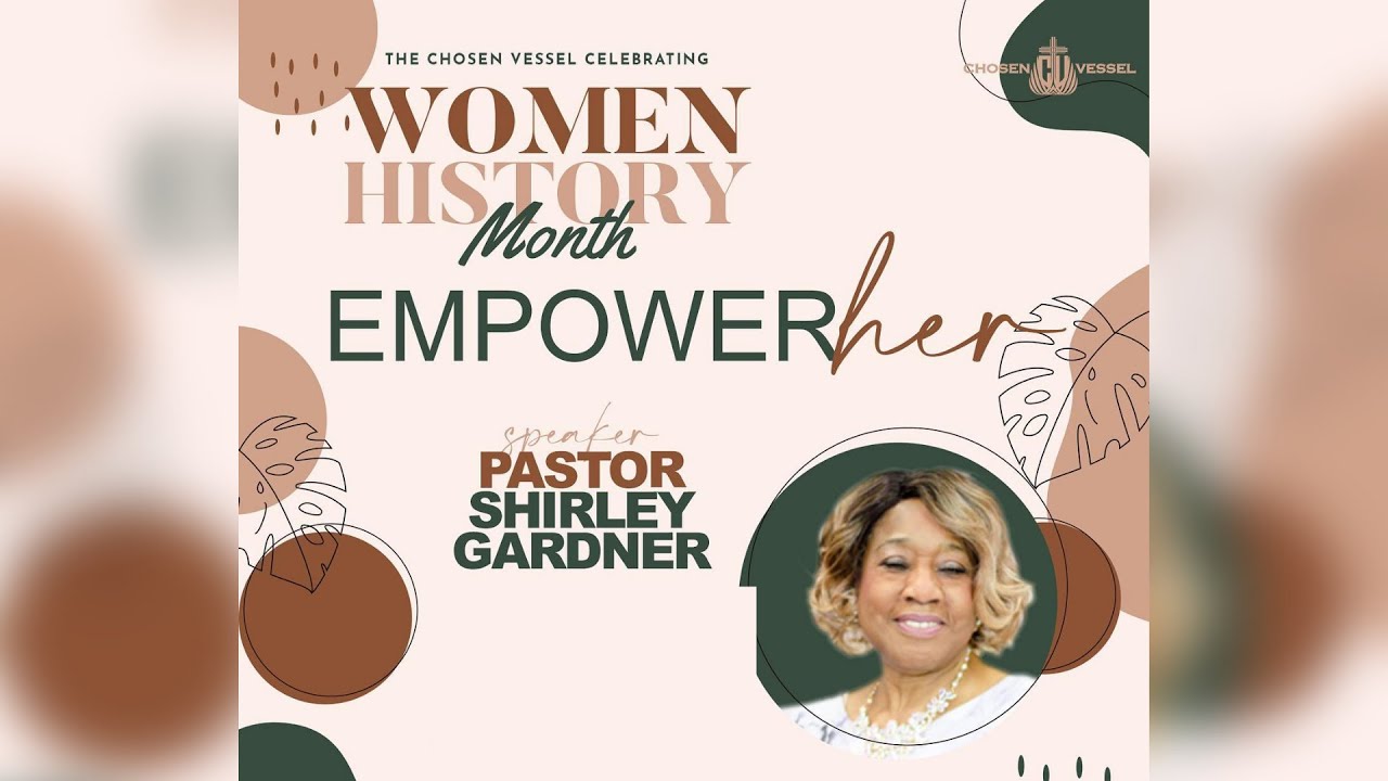 EMPOWERher Series| The “God” Kind of Faith | Pastor Shirley Gardner | 29 Mar 2022