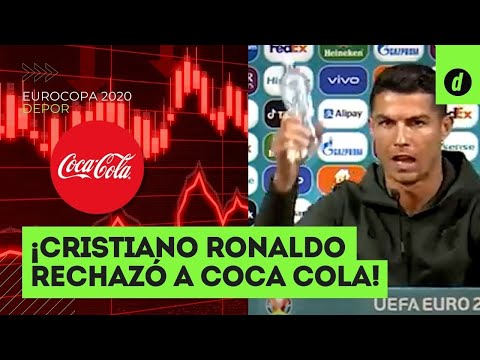 Eurocopa 2020: Cristiano Ronaldo y el GESTO que hizo perder a COCA COLA millones