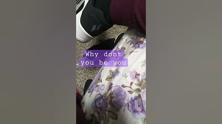 you be you I'll be me
