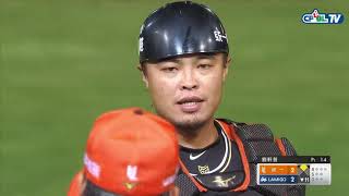 04/27 統一 vs Lamigo 賽後,劉軒荅中繼2局沒有失分,成功封鎖Lamigo的反撲