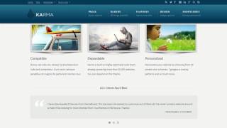 Famous Karma - Responsive Clean Website Template Net Worth