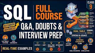 Class 9: SQL Q&A | SQL Full Course