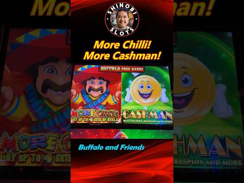 More Chilli! More Cashman! Another Buffalo and Friends Big Win! #shinobislots #shorts #shortfeed