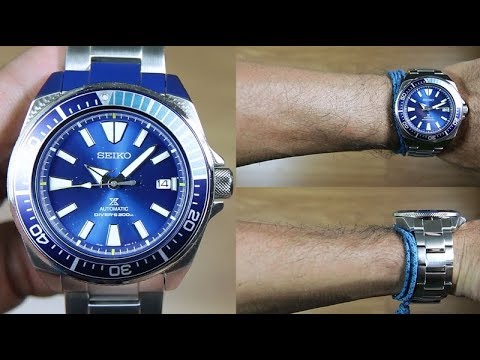 Seiko SRPB09 Prospex Blue Lagoon Limited Edition Divers Automatic - YouTube