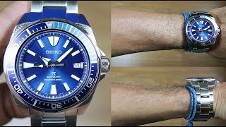 Seiko SRPB09 Prospex Blue Lagoon Limited Edition Divers Automatic - YouTube