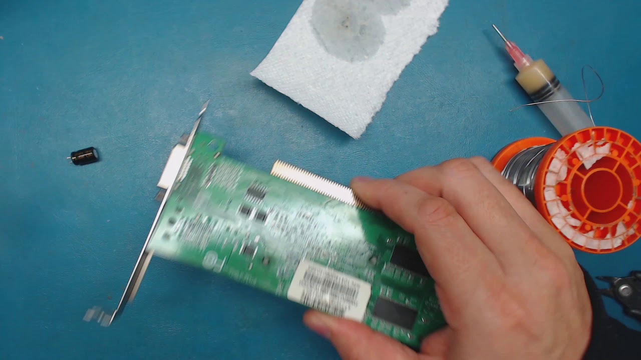 Geforce Video Card Repair And Test. Part 2 YouTube