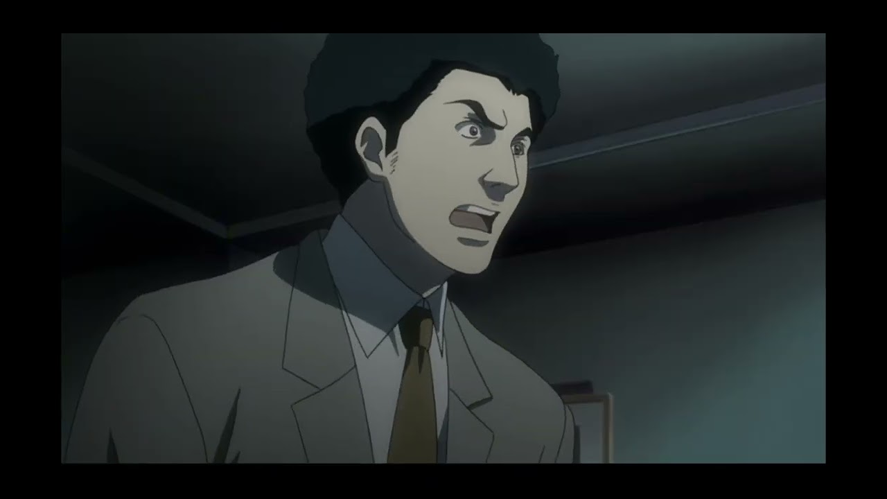 Deathnote  Aizawa upset with ukita's death and grabs L