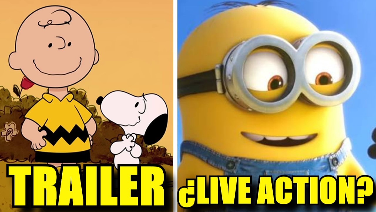 SNOOPY TRAILER ESPECIAL, ¿MINIONS EN LIVE ACTION?, SHREK FUNADO OTRA VEZ