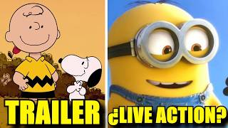 SNOOPY TRAILER ESPECIAL, ¿MINIONS EN LIVE ACTION?, SHREK FUNADO OTRA VEZ