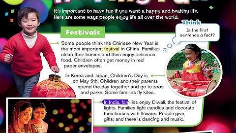 OXFORD DISCOVER 3 | UNIT 1 - HAVING FUNS