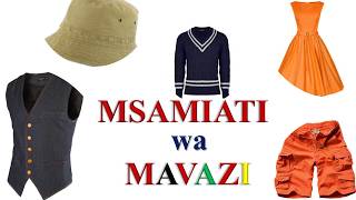 Msamiati wa #Mavazi: Elewa vyema unachokivaa #Kiswahili . #Tanzania #Kenya #Uganda #Education #Nguo