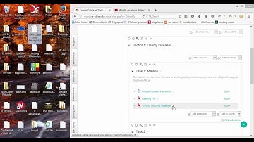 Moodle: Add files using drag and drop