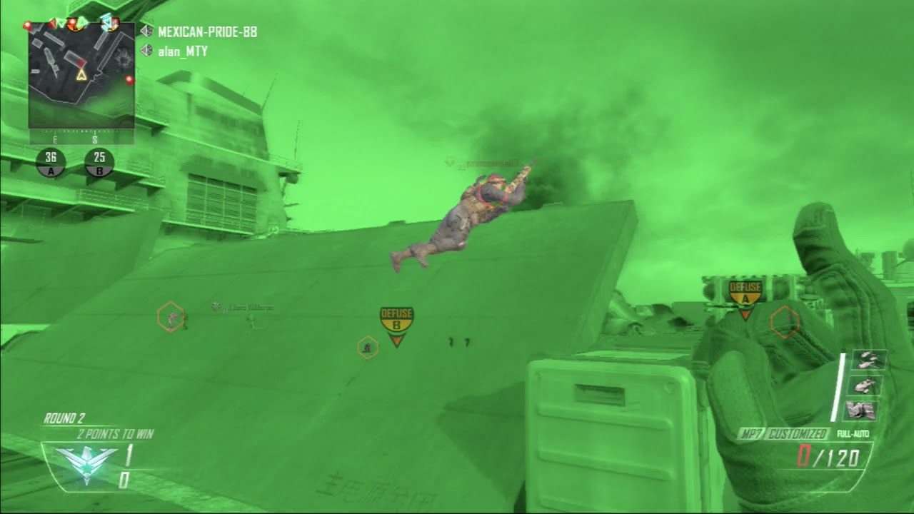 black ops 2  v.1.19   wall hack , vsat, streak