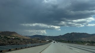 Chasing the Monsoon ⛈️ Heavy Thunderstorm near Palmdale, CA