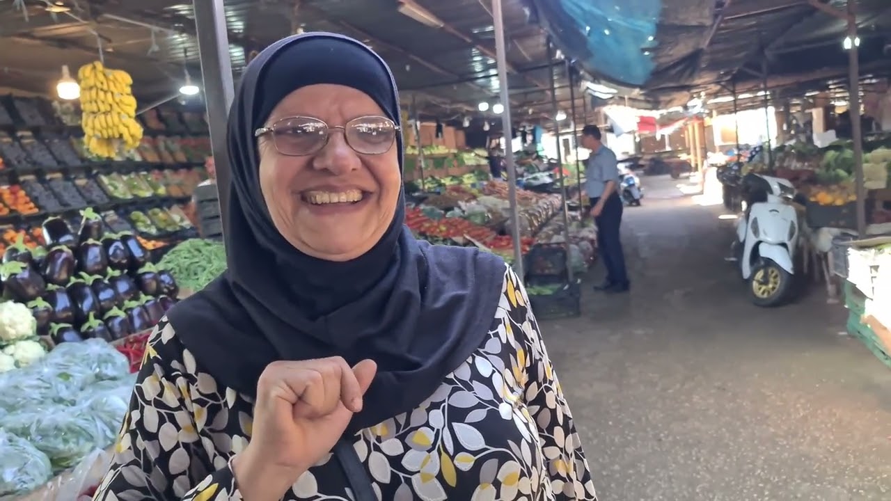 أنا و حماتي في سوق الخضرة 🤩