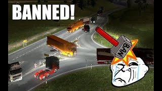 ETS2MP Admin Gameplay & Ban Compilation E04: A Disorderly Intersection