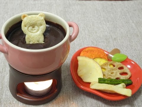 Mini Chocolate Fondue ミニチョコレートフォンデュ Youtube