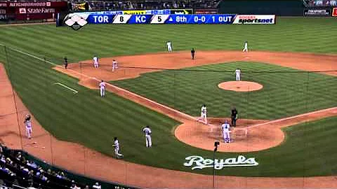 2011/06/07 Arencibia's two-run shot