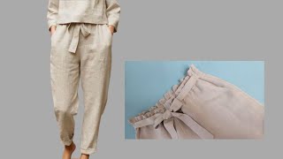 정말 편하고 예쁜 바지만들기/Really comfortable and pretty pants