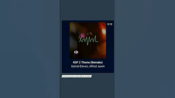 KGF 2 Theme Remake Vijay To Ringtone Cute Ringtones 