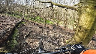 Wet Wharny trails never fails muddy solo session