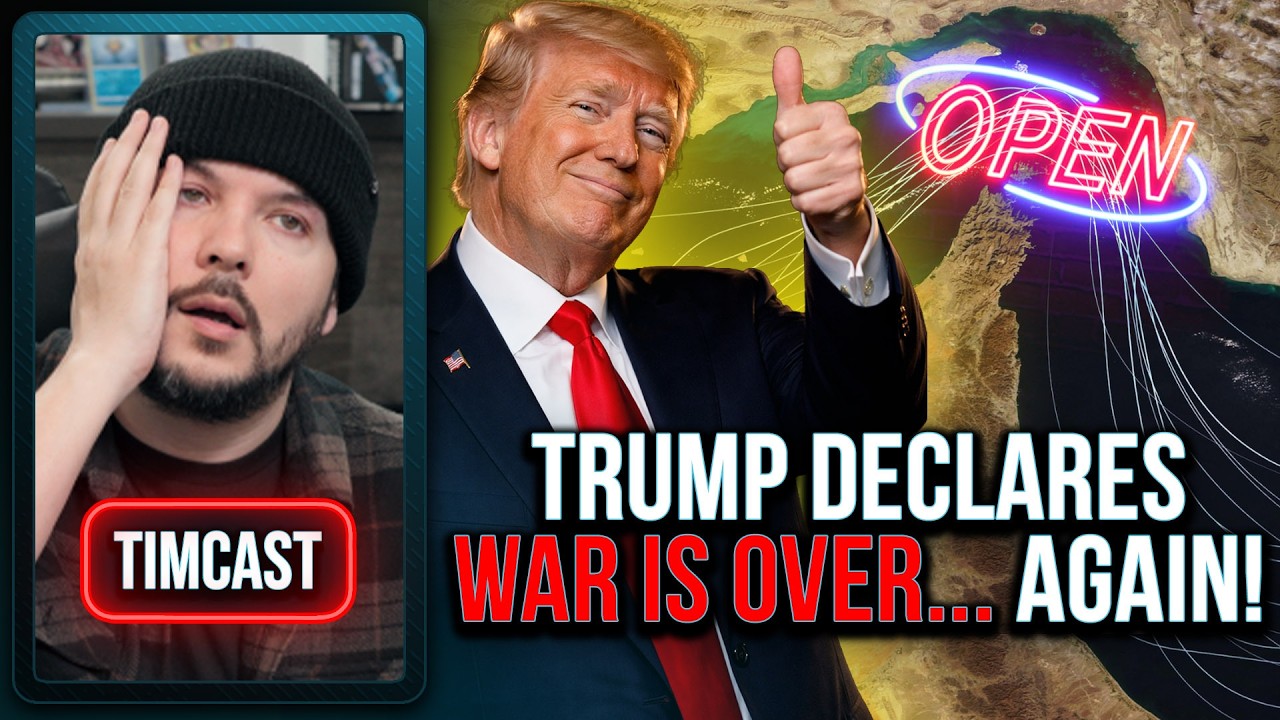 Trump Declares IRAN WAR IS OVER… AGAIN! | Tim Pool