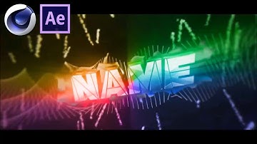 FREE RAINBOW DUBSTEP INTRO TEMPLATE # 328 ¦ Cinema 4D ⁄ After Effects Template