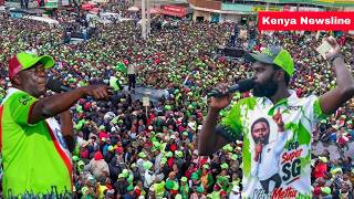 Live: Senator Methu, DCP Troops Blocked by MASSIVE crowds in Mwihoko, Kiambu County